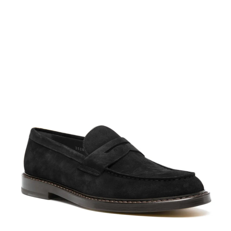 Classic Suede Leather Loafers For Men