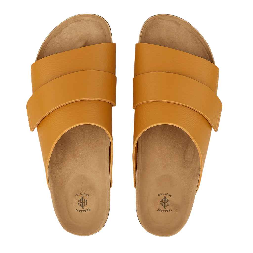 BreezFit Slip-On Regular Tan Sandal