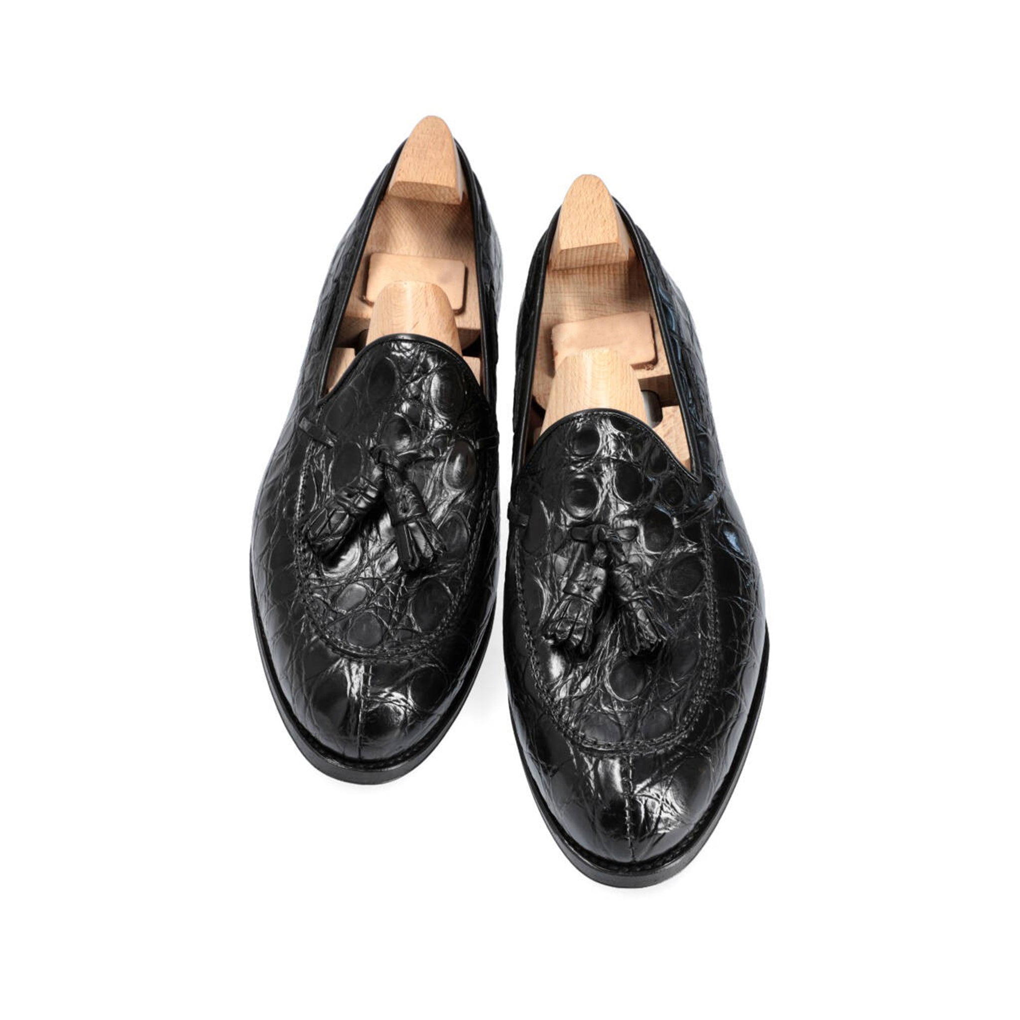 Luxury Croco Leather Loafers