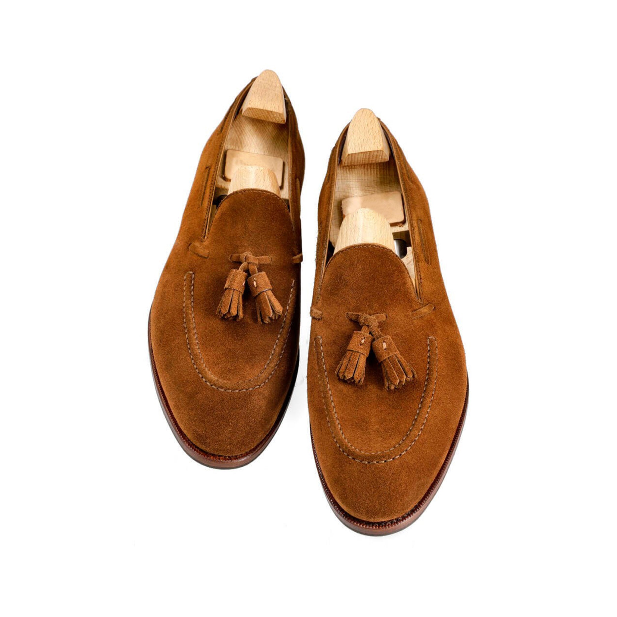 Copper Tassel Men's Loafers