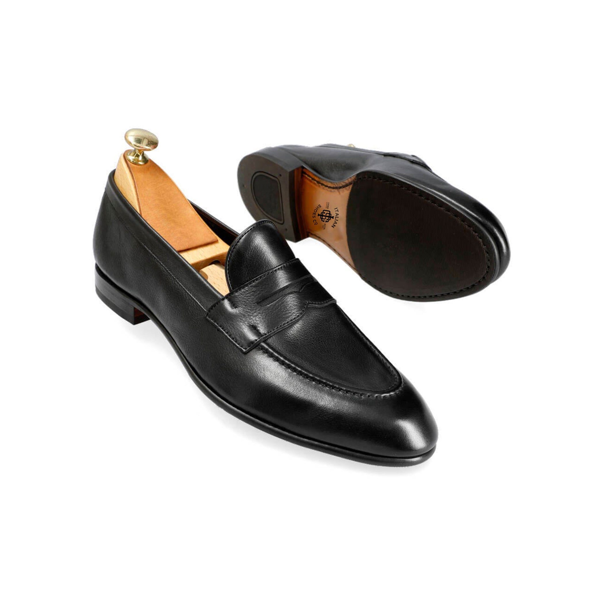 Dante Rusticalf Penny Loafers