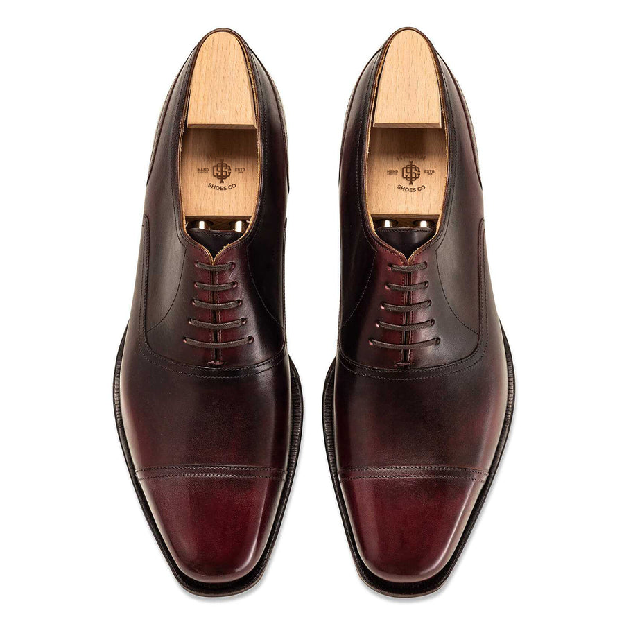 VISCONTI Calf Leather Lie De Vin