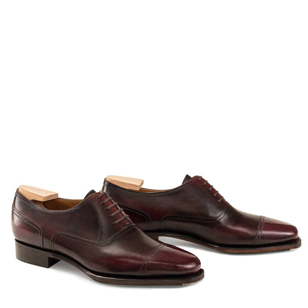 VISCONTI Calf Leather Lie De Vin