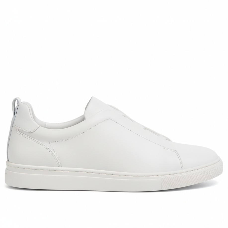 Luxury Edition Triple Stitch Leather Sneaker for Men's