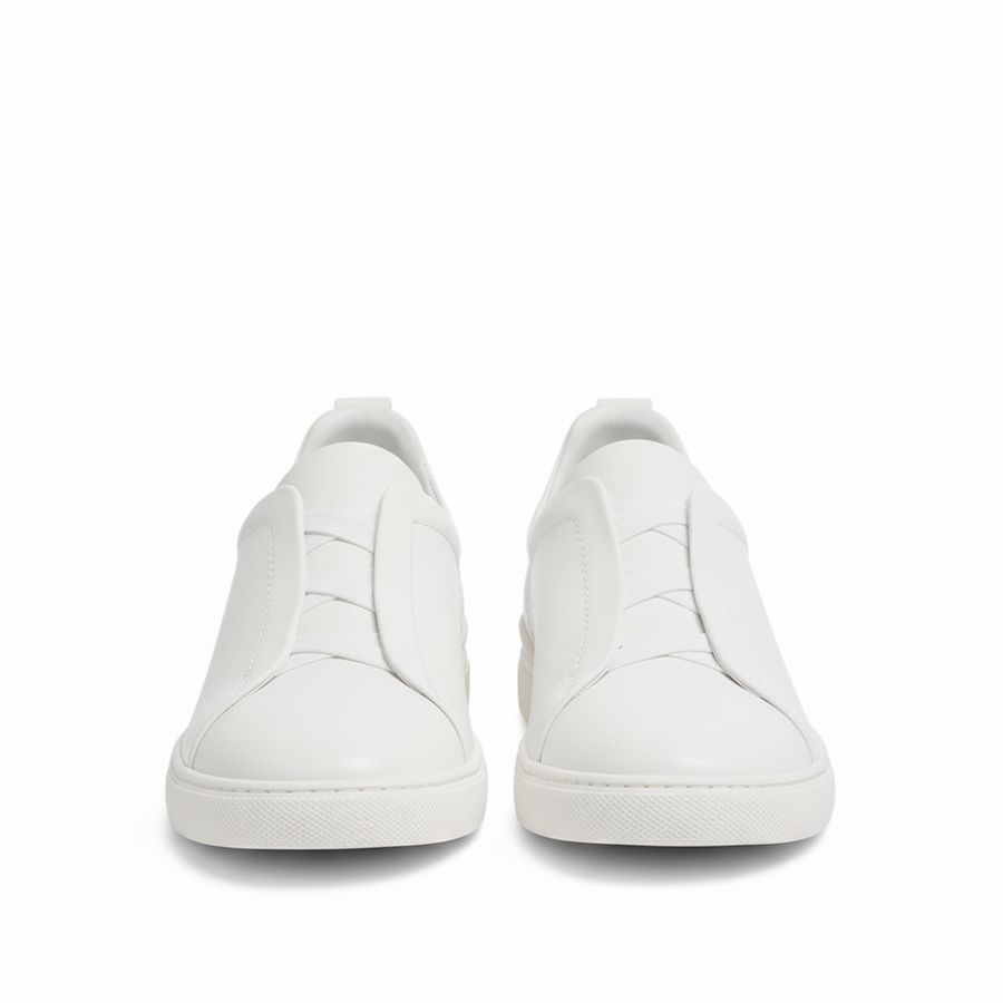 Luxury Edition Triple Stitch Leather Sneaker for Men s