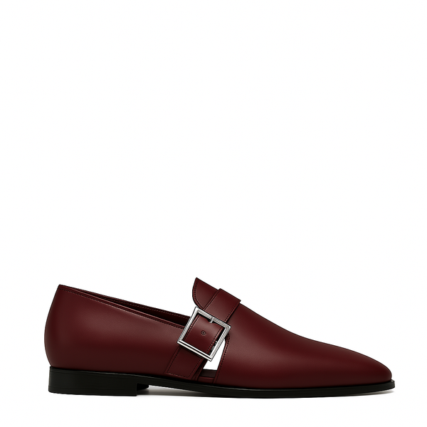 Mamie Frye Loafers - Maroon