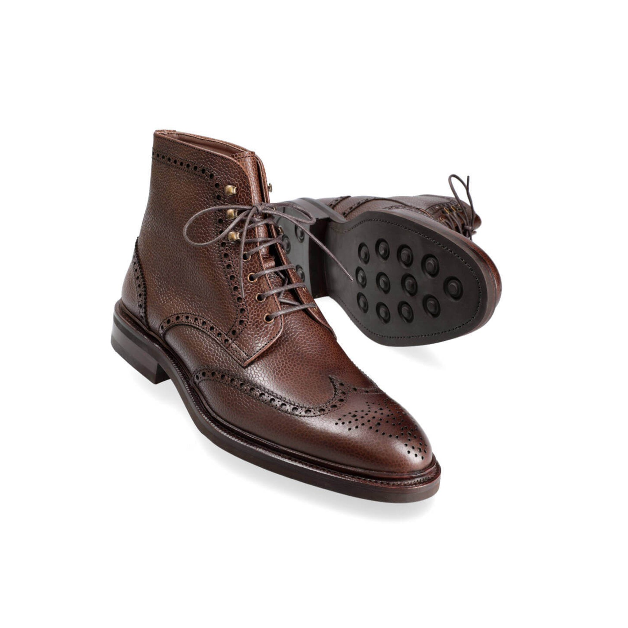 Mens wingtip dress boots online