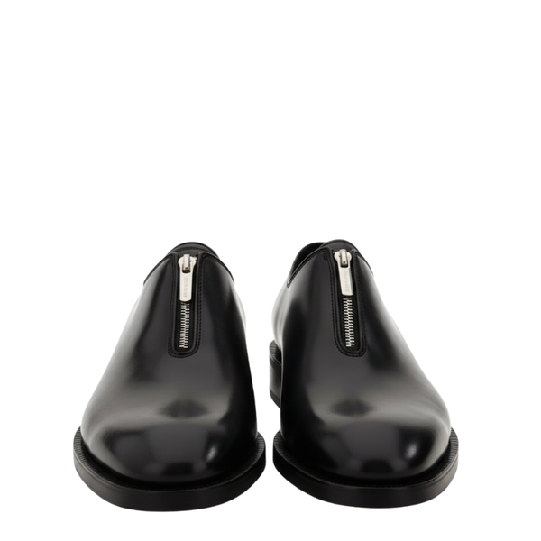 Italian Metallic Zipper Oxford