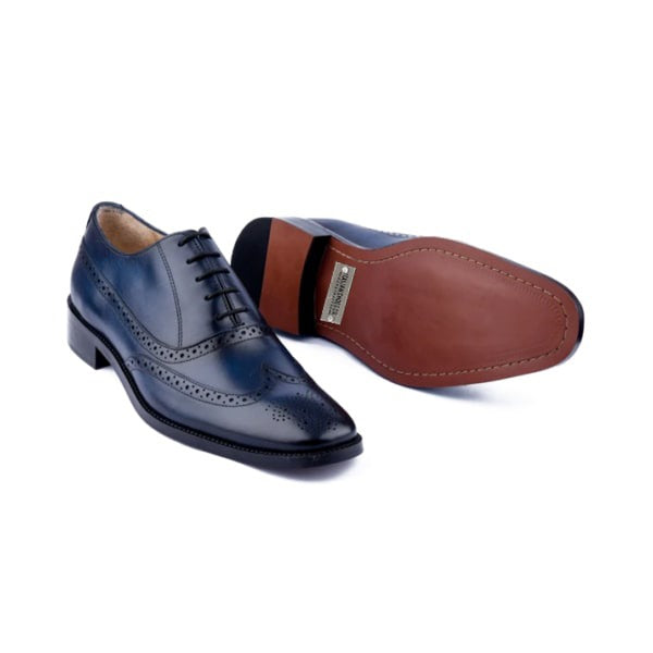 Wingtip Derby Italian Luxury Men Shoes