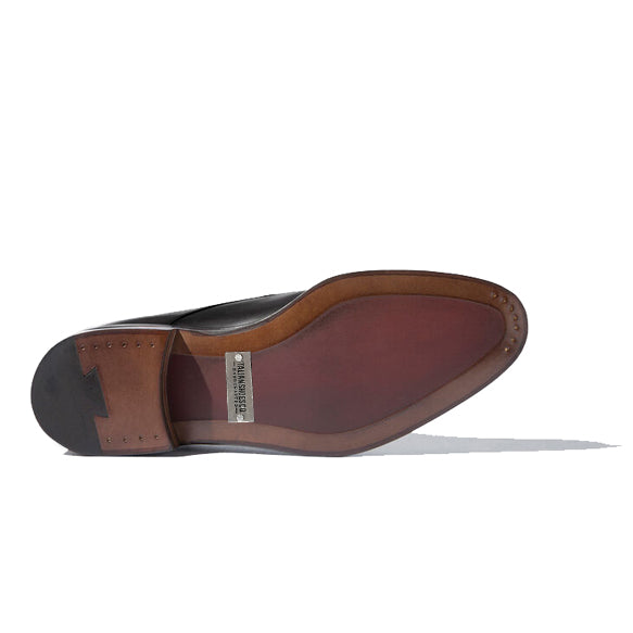 Derby Leather High Ankle Boots