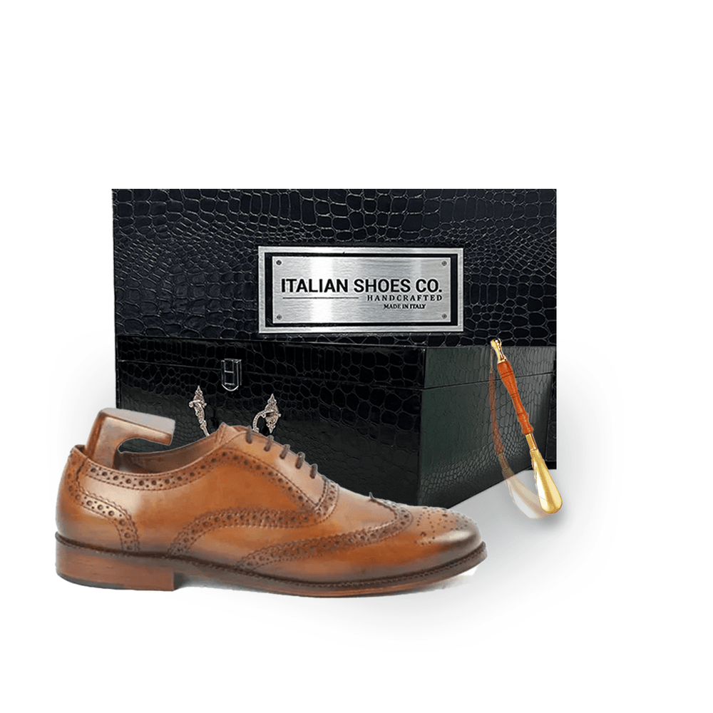 Wingtip Oxford Brogue Shoes