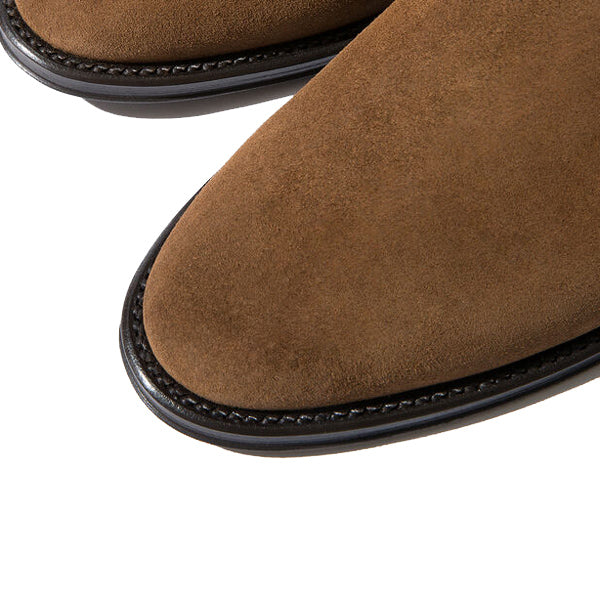 Classy Suede Italian Leather Around Buckle Strap Boots