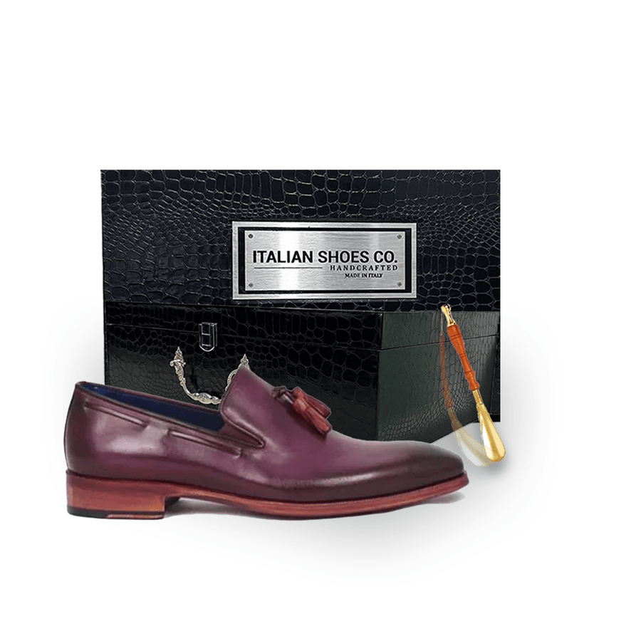 Alazar Leather Tassel Loafer