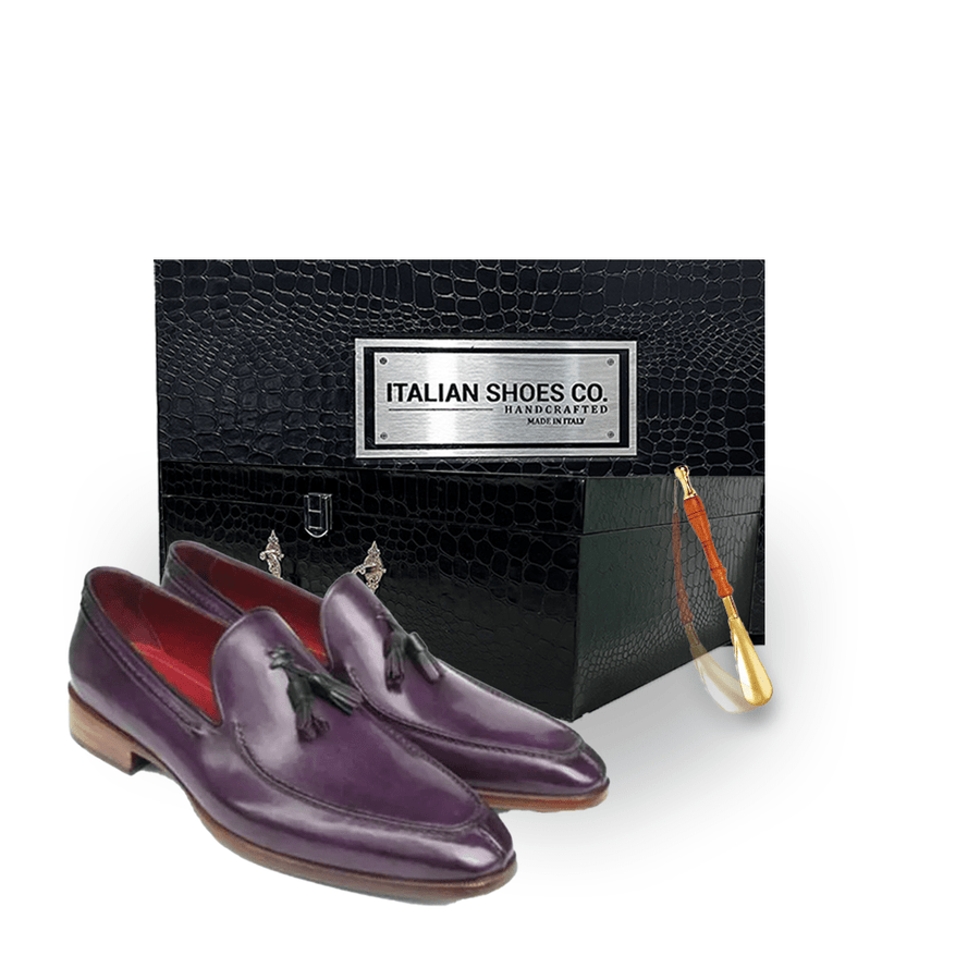 Tassel Loafer in Italian Leather
