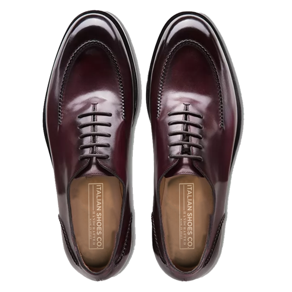 Oxford Burgundy Leather Shoes For Men Online