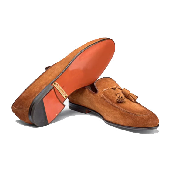Classic Design Brown Suede Loafer