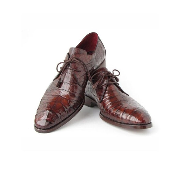 Derby Blucher Genuine Leather Hand polish Shoes
