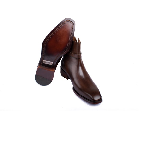 Classic Brown Italian Leather Boots | Itailan handmade shoes