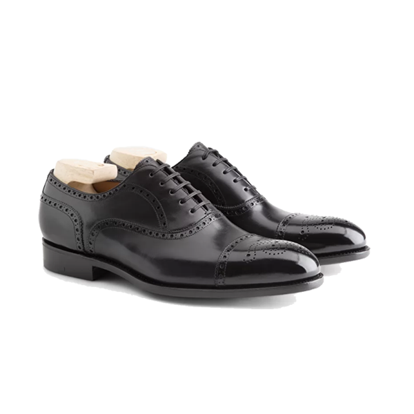Oxfords For Men | Classy Leather Black Shoes