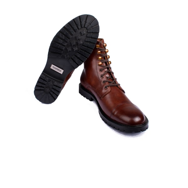 Derby High Ankle Brown Boots