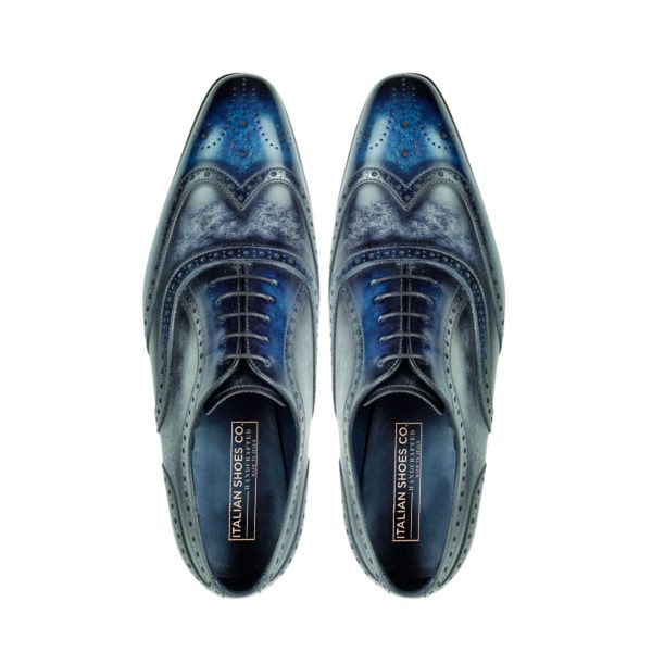 Wingtip Oxford Brogue Shade Grey Shoes