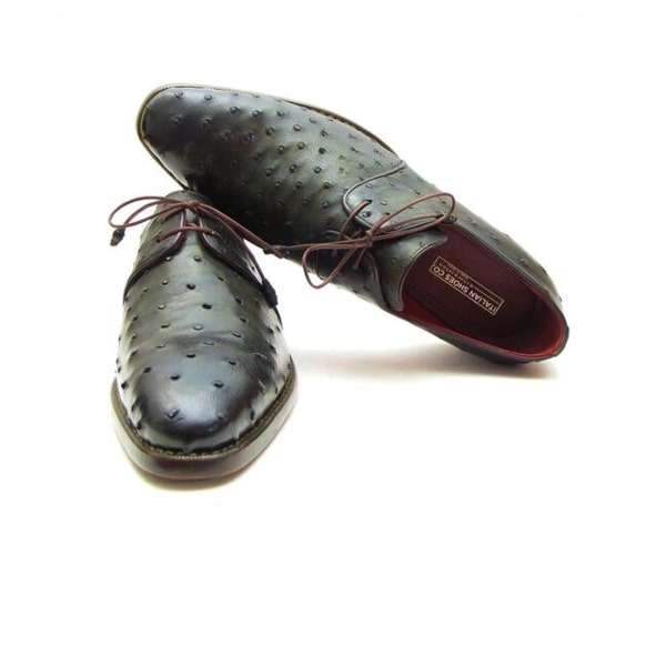 Derby Blucher Genuine Leather Lace up Shoes