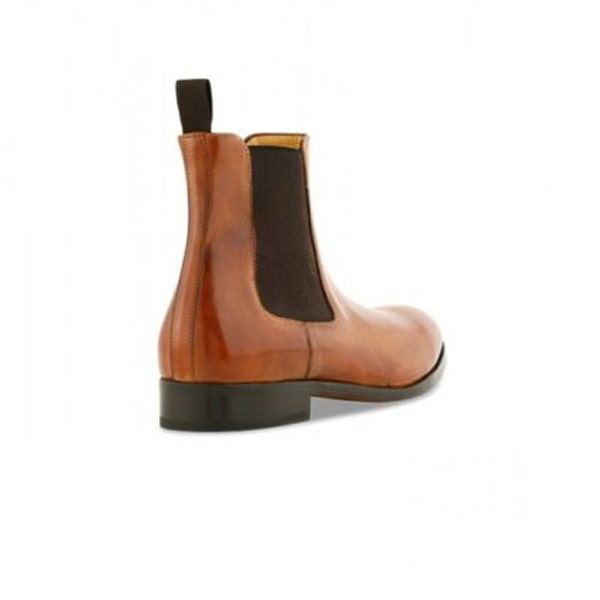 Classic Chelsea Round Toe Shade Brown Boots