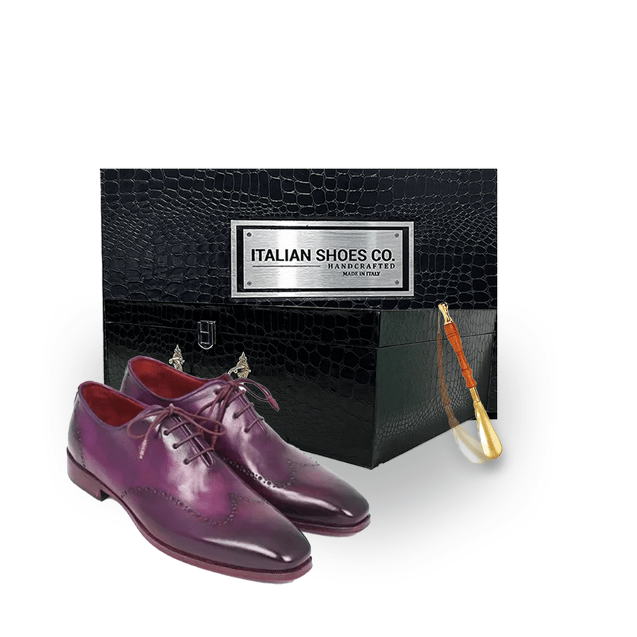 Premium Wingtip Oxford Leather Shoes