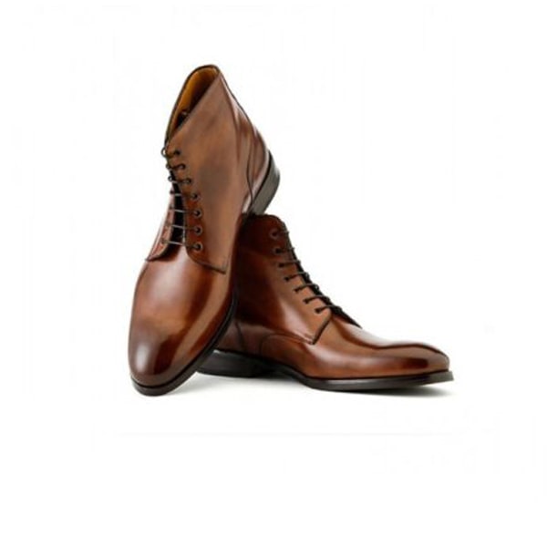 Derby Ankle Brown Boots