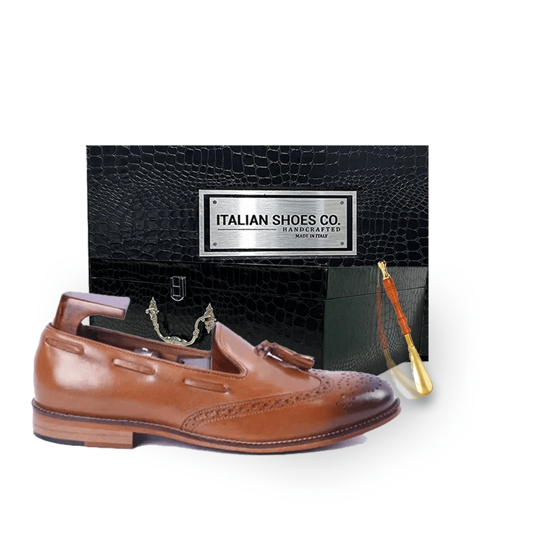 Classic Brown Tassel Loafer