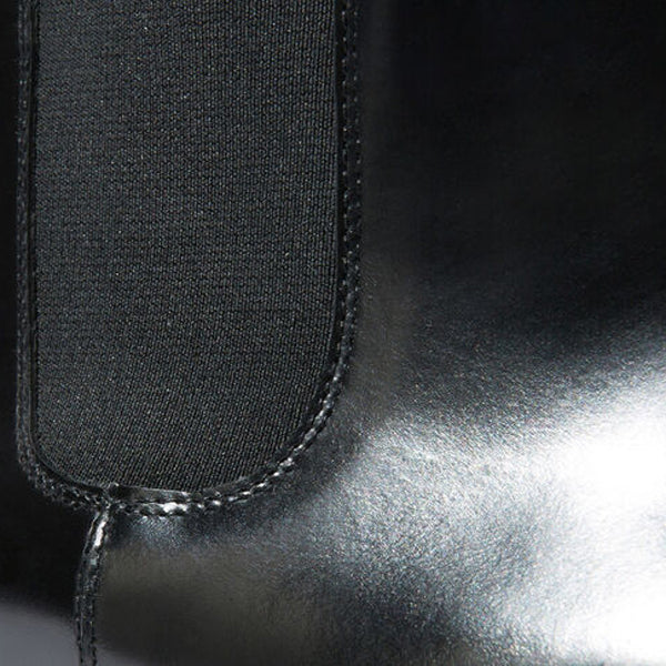 Wingtip High Ankle Leather Boots