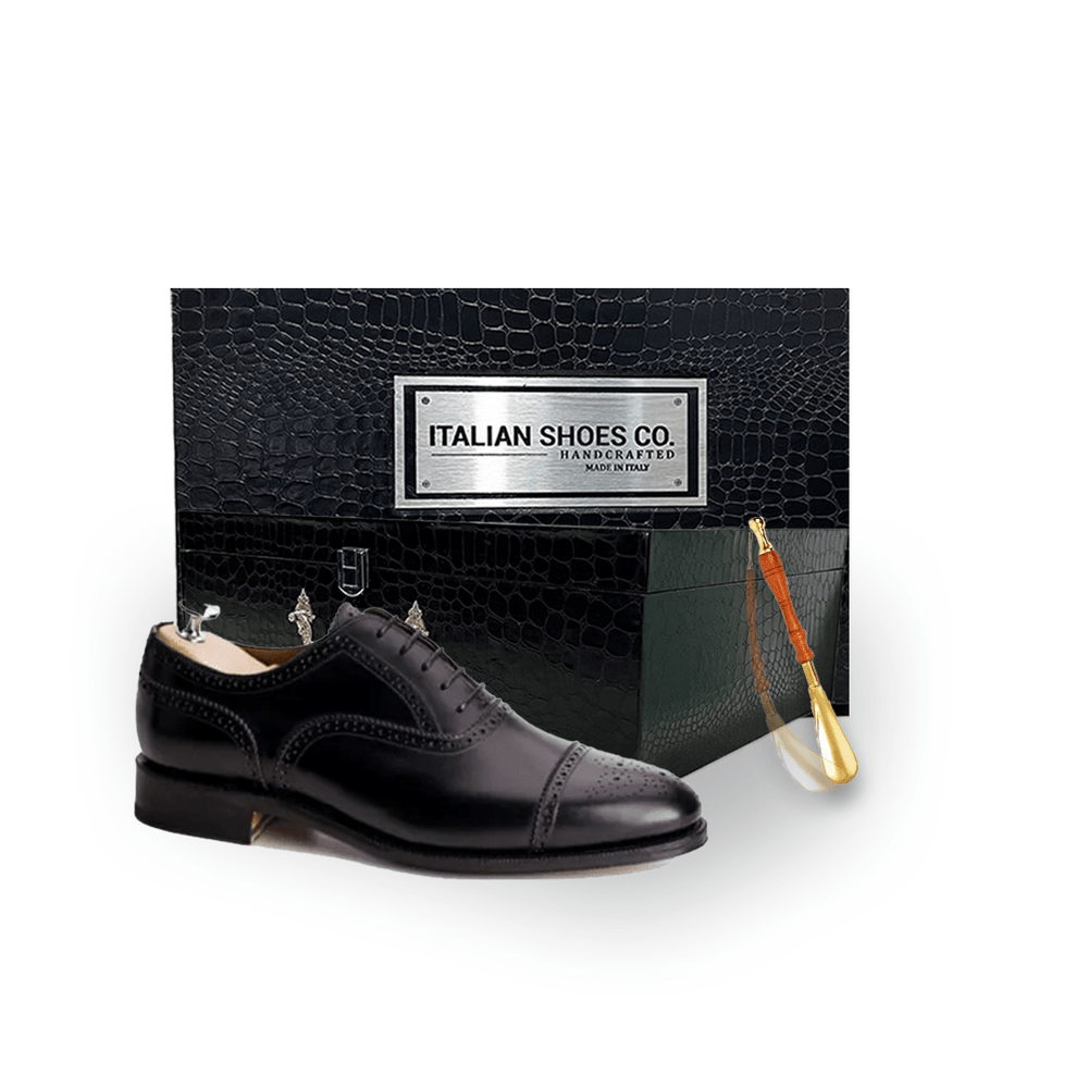Wingtip Captoe Oxford Shoes
