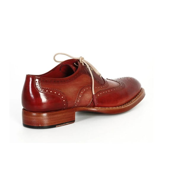 Wingtip Oxford Leather Lace Up Shoes