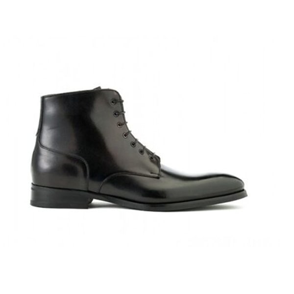 Derby Ankle Black Boots