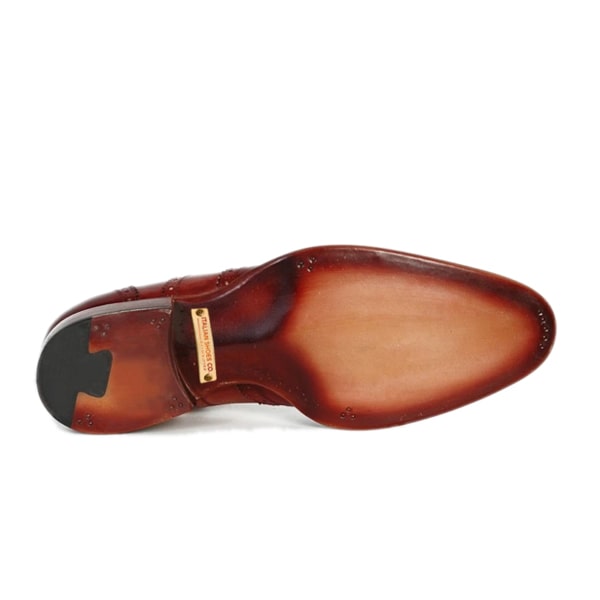 Wingtip Oxford Leather Lace Up Shoes