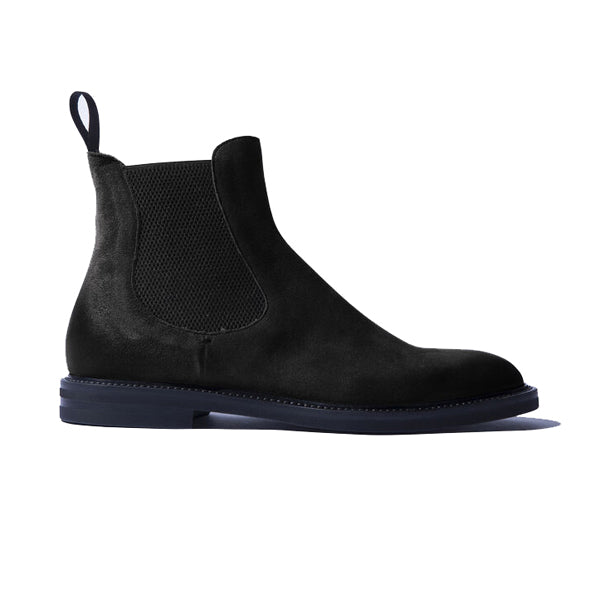 Classic Chelsea Round Toe Shade Black Boots 648