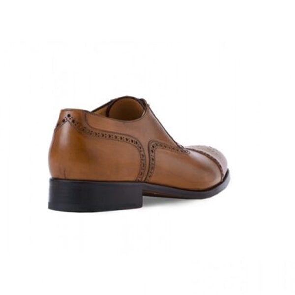 Wingtip Captoe Light Brown Shoes