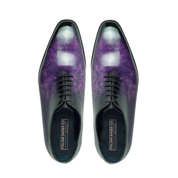 Purple and black dress shoes online