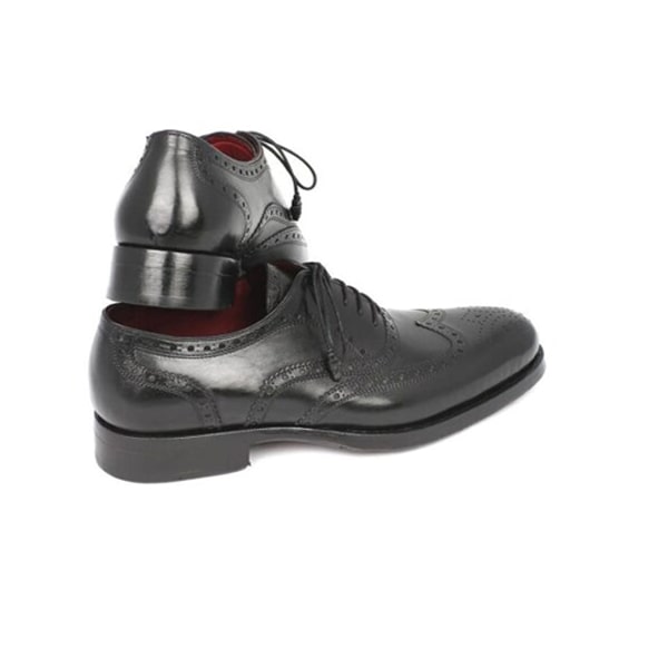 Wingtip Oxford Round Toe Italian Leather Shoes