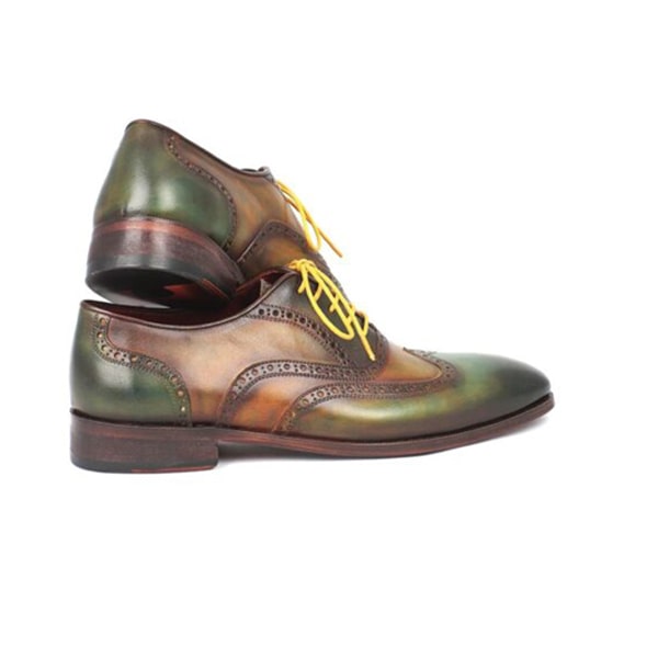 Wingtip Oxford with Lace Up Italian Men Shoes