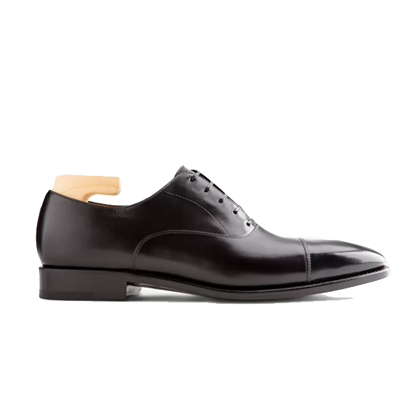 Oxfords Black Italian Leather Men Shoes 571