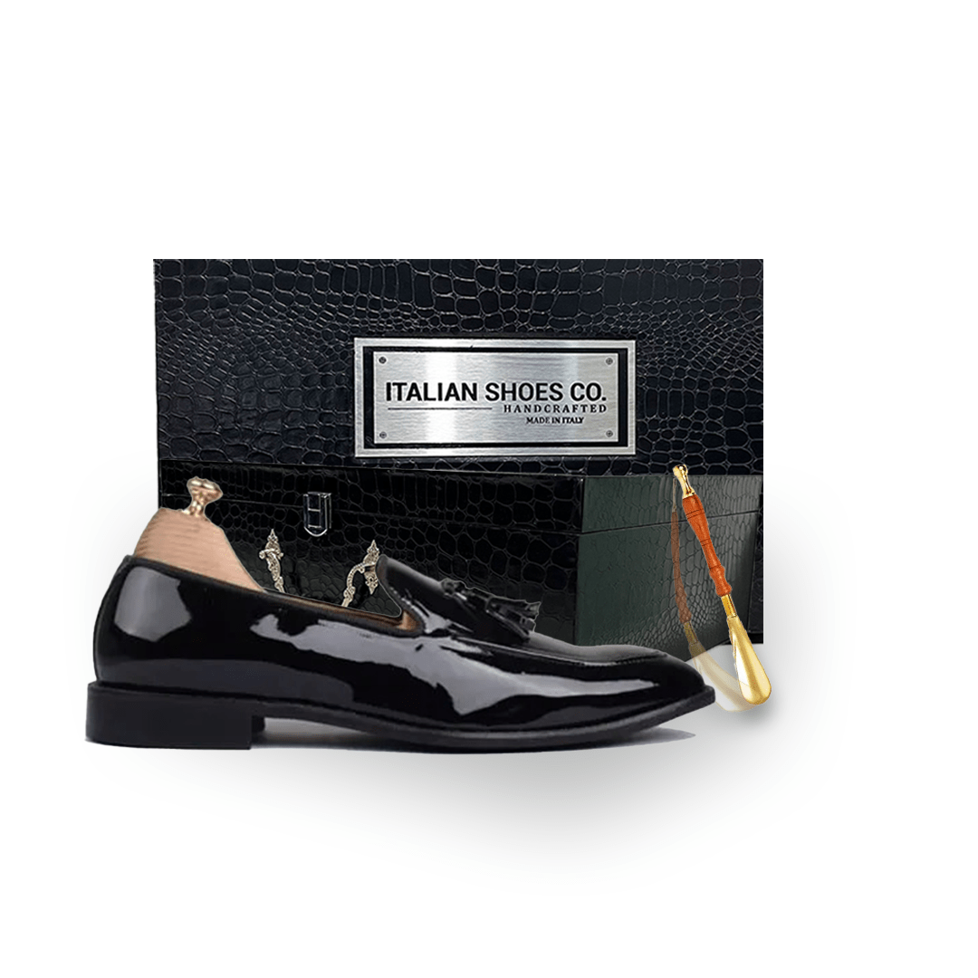 Classic Black Tassel Loafer