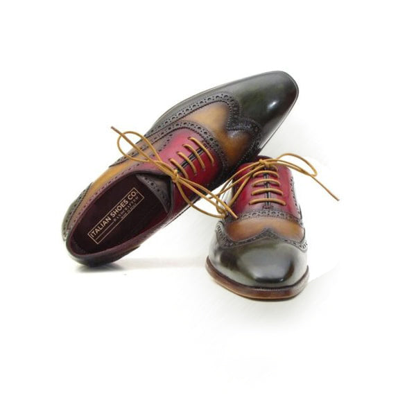 Wingtip Oxford Lace Up Shoes