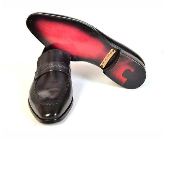 Slip-on Shoes Black Leather