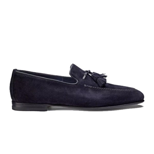 Classic Design Blue Suede Loafer