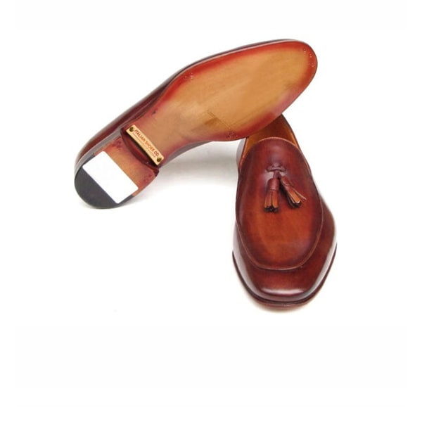 Tassel Leather Loafer in Italian Elegance
