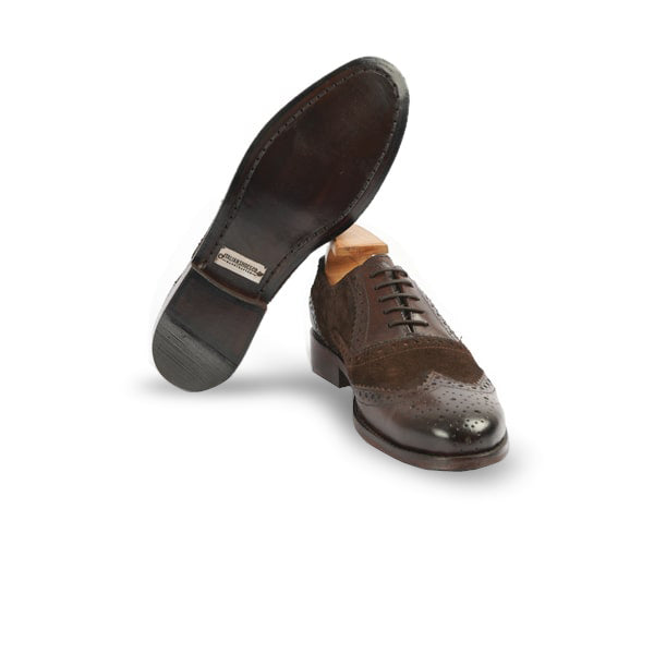 Oxford Brogue Brown Shoes