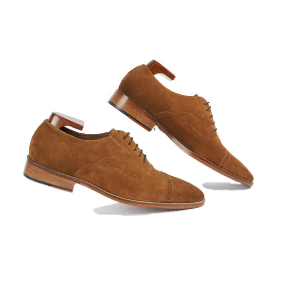 Captoe Suede Leather Shoes