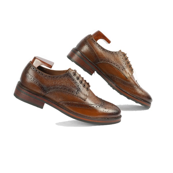Wingtip Derby Brown Men Shoes | mens designer shoes