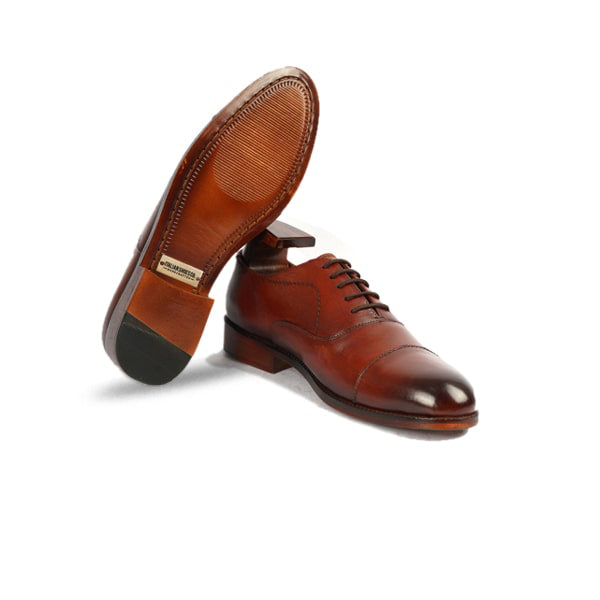 Brown Leather handmade Shoes
